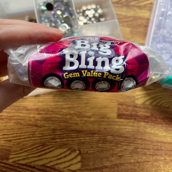 Donated - Rhinestone Starter Kit - Assorted Plastic Rhinestones & Cases - Picture 5 of 13